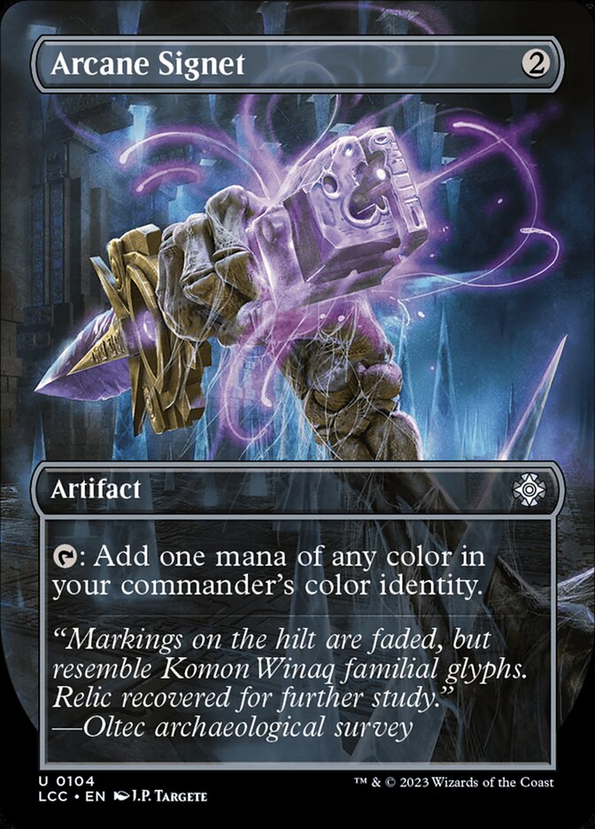 Arcane Signet, The Lost Caverns of Ixalan Commander · 0104