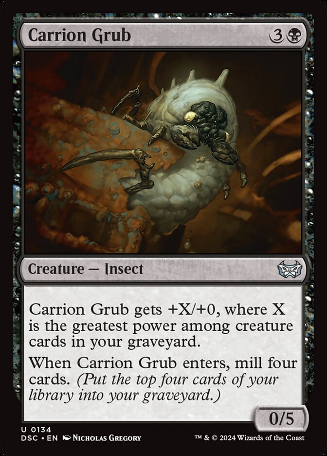 Carrion Grub, Duskmourn: House of Horror Commander · 0134