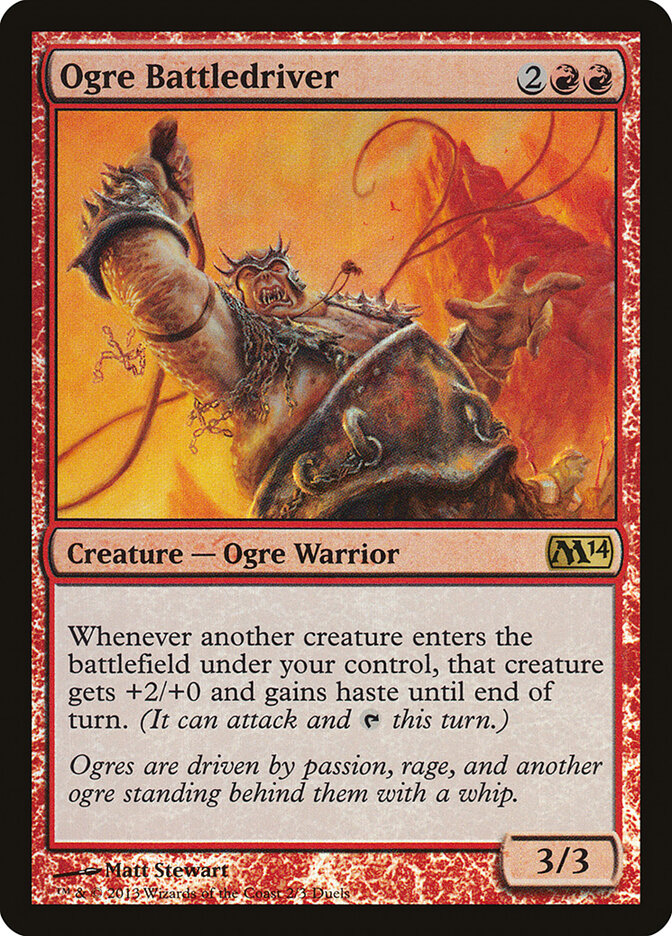 Ogre Battledriver, Duels of the Planeswalkers 2014 Promos · 2/3