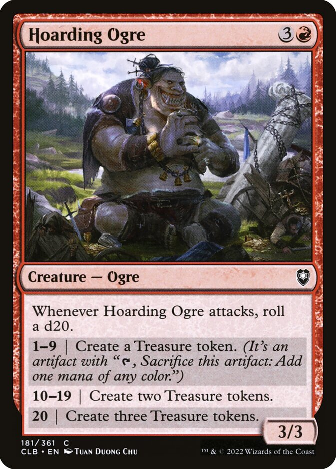 Hoarding Ogre, Commander Legends: Battle for Baldur's Gate · 181/361