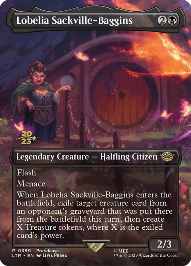 Lobelia Sackville-Baggins, Tales of Middle-earth Promos · 0399