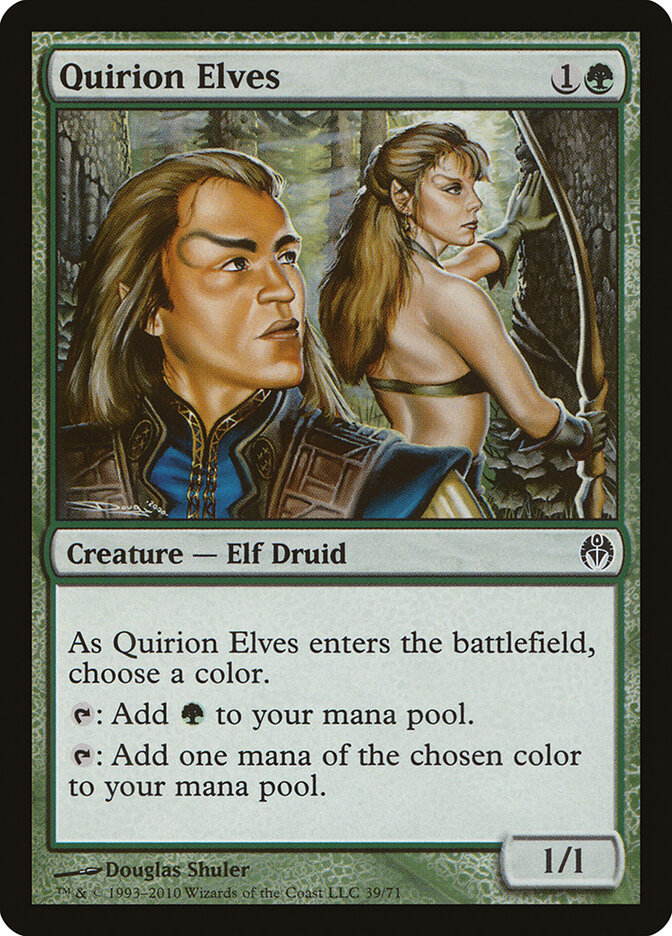 Quirion Elves, Duel Decks: Phyrexia vs. the Coalition · 39/71