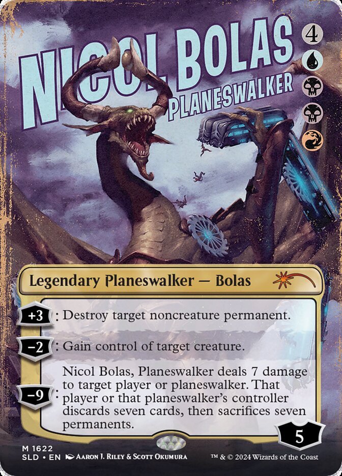 Nicol Bolas, Planeswalker, Secret Lair Drop · 1622