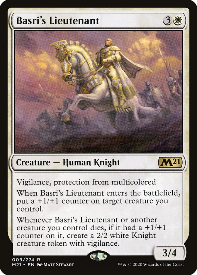 Basri's Lieutenant, Core Set 2021 · 009/274