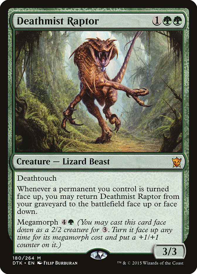 Deathmist Raptor, Dragons of Tarkir · 180/264