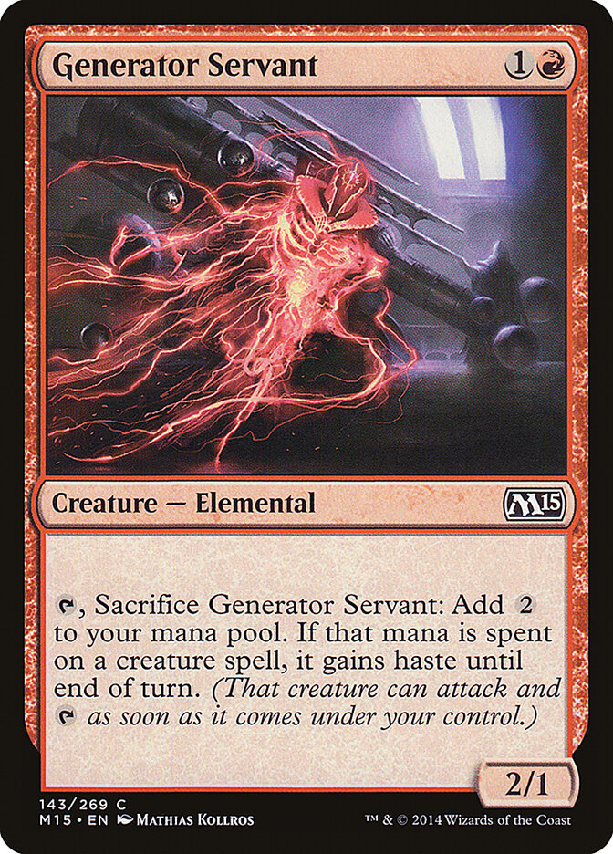 Generator Servant, Magic 2015 · 143/269