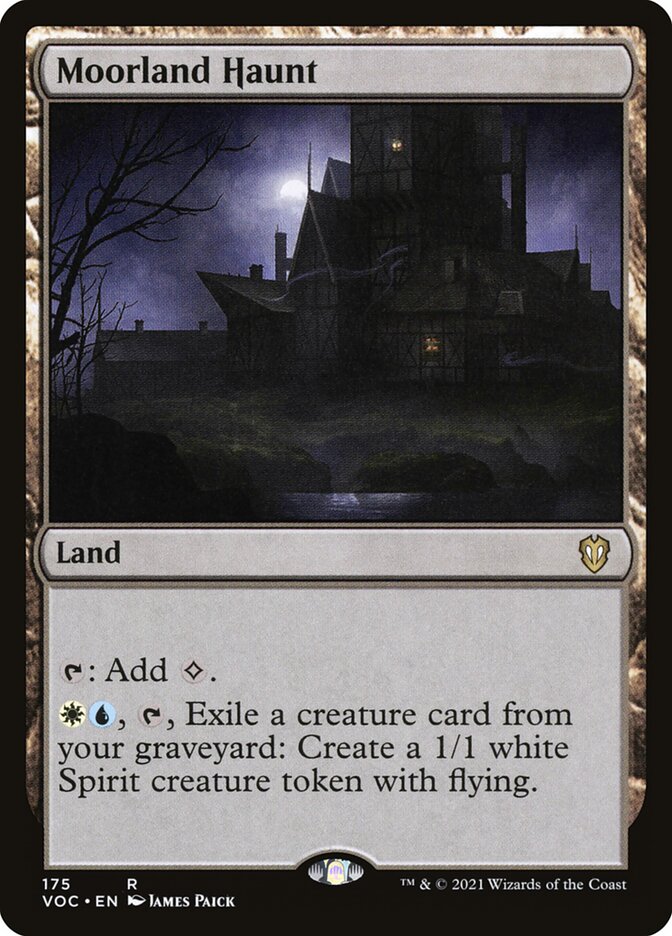 Moorland Haunt, Crimson Vow Commander · 175