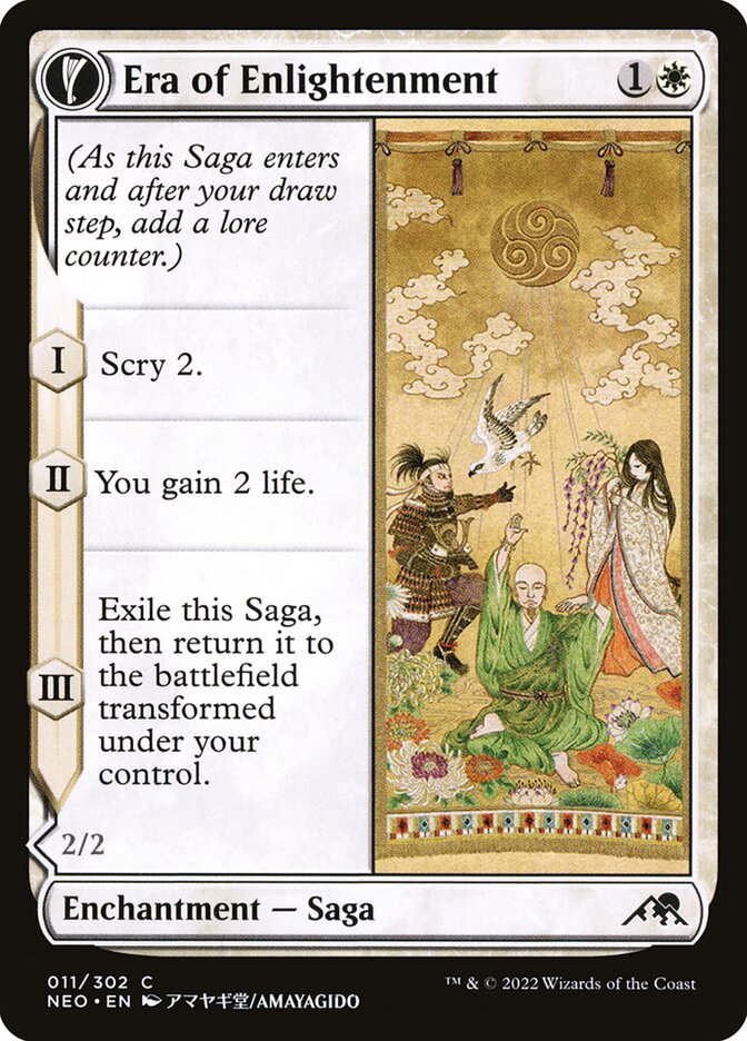 Era of Enlightenment // Hand of Enlightenment, Kamigawa: Neon Dynasty · 011/302