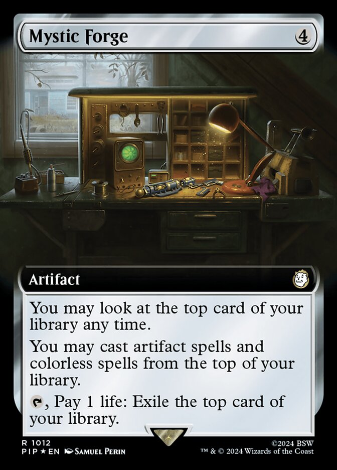 Mystic Forge, Fallout · 1012