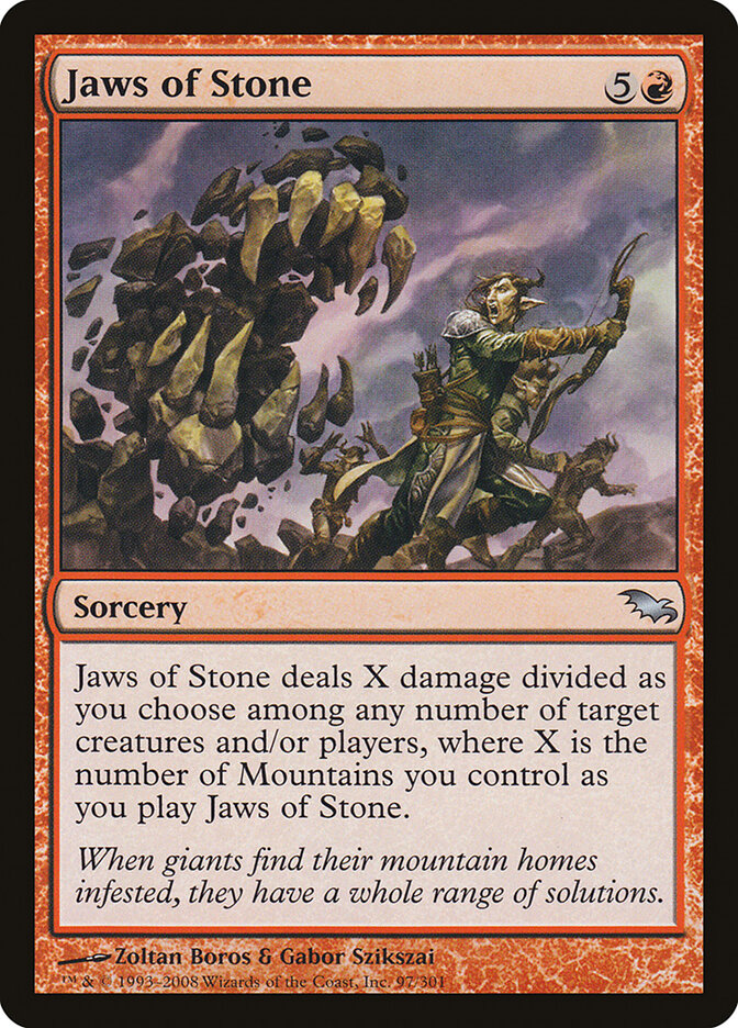 Jaws of Stone, Shadowmoor · 97/301