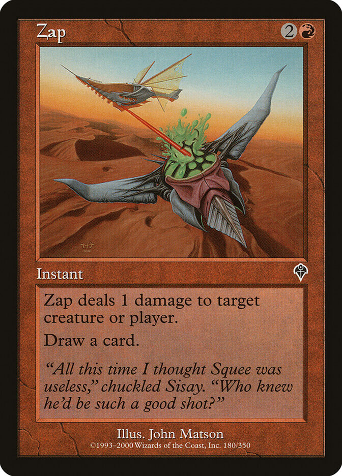 Zap, Invasion · 180/350