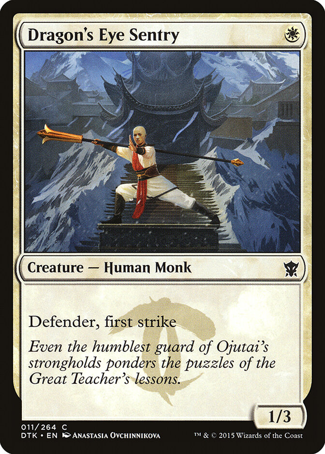Dragon's Eye Sentry, Dragons of Tarkir · 011/264