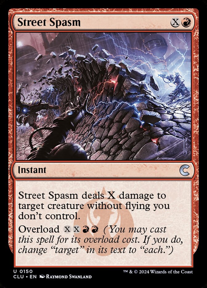 Street Spasm, Ravnica: Clue Edition · 0150