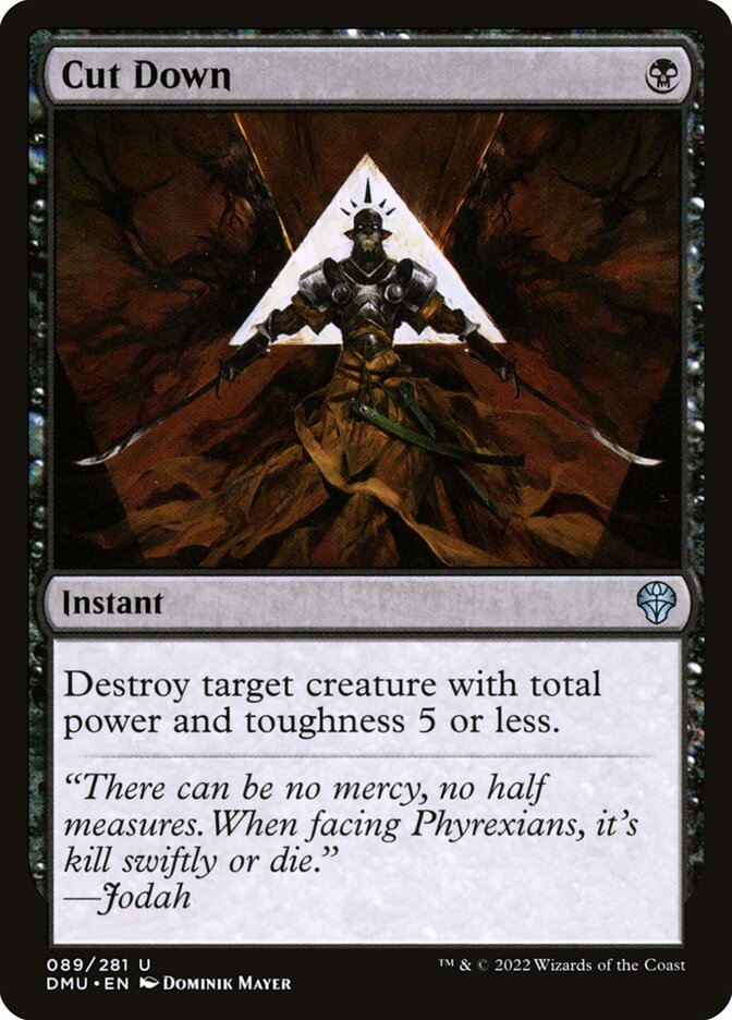 Cut Down, Dominaria United · 089/281