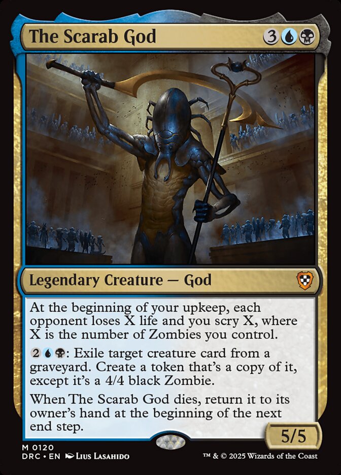 The Scarab God, Aetherdrift Commander · 0120
