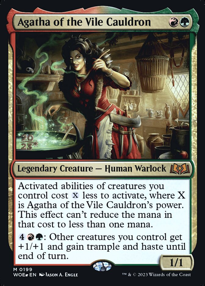 Agatha of the Vile Cauldron, Wilds of Eldraine Promos · 0199