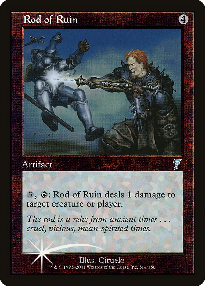 Rod of Ruin, Seventh Edition · 314-star