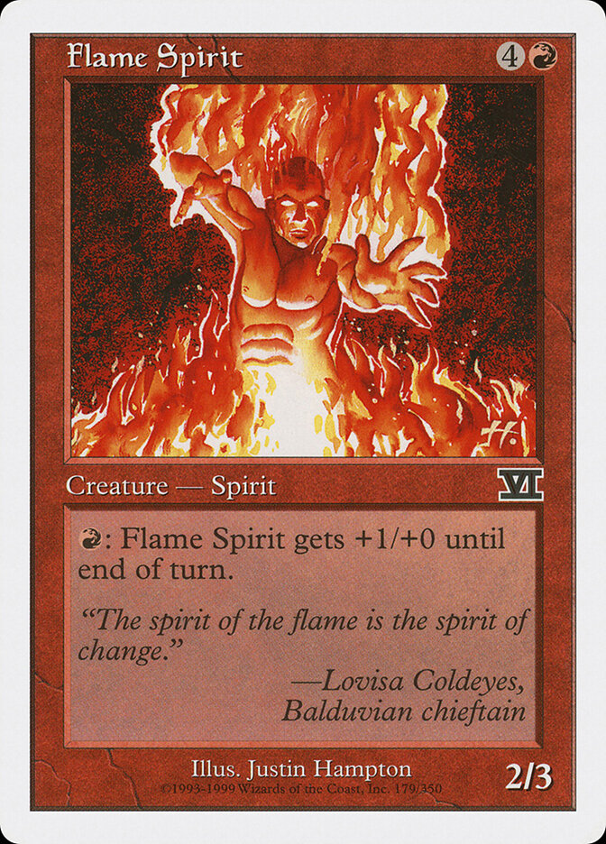 Flame Spirit, Classic Sixth Edition · 179/350