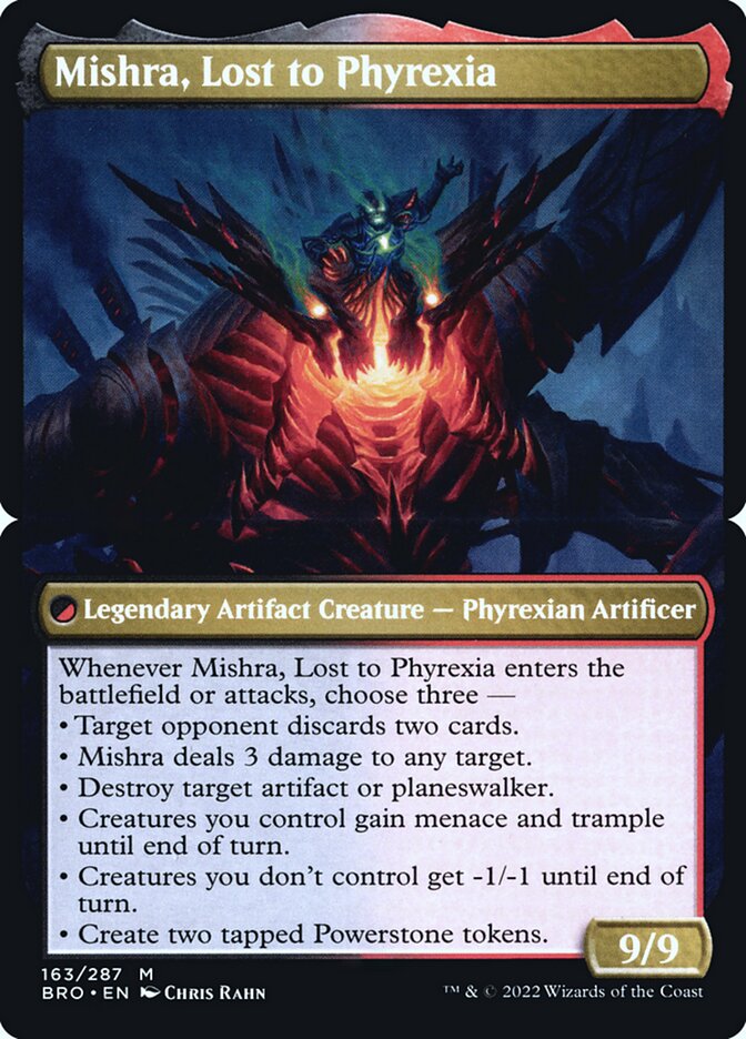 Mishra, Lost to Phyrexia, The Brothers' War Promos · 163bs