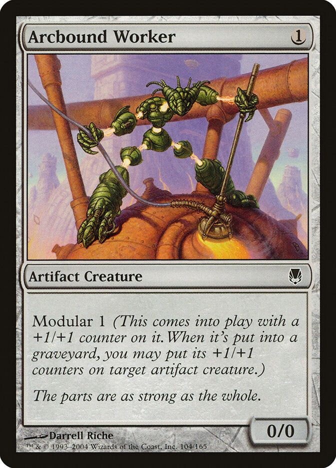 Arcbound Worker, Darksteel · 104/165