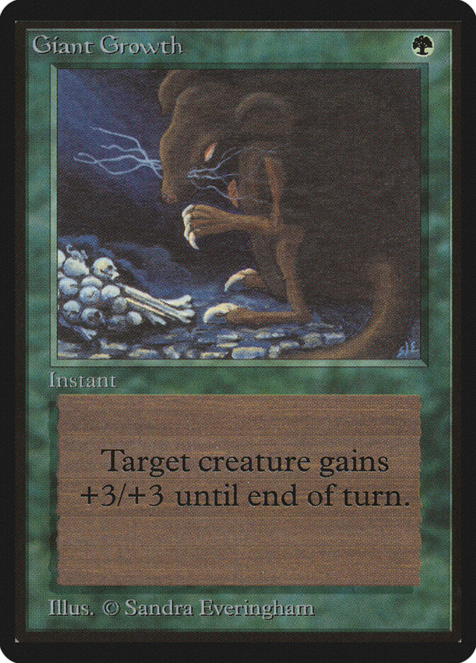 Giant Growth, Limited Edition Beta · 198