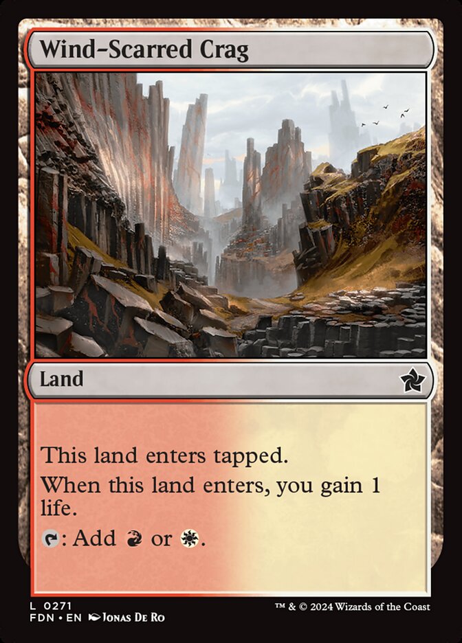 Wind-Scarred Crag, Foundations · 0271