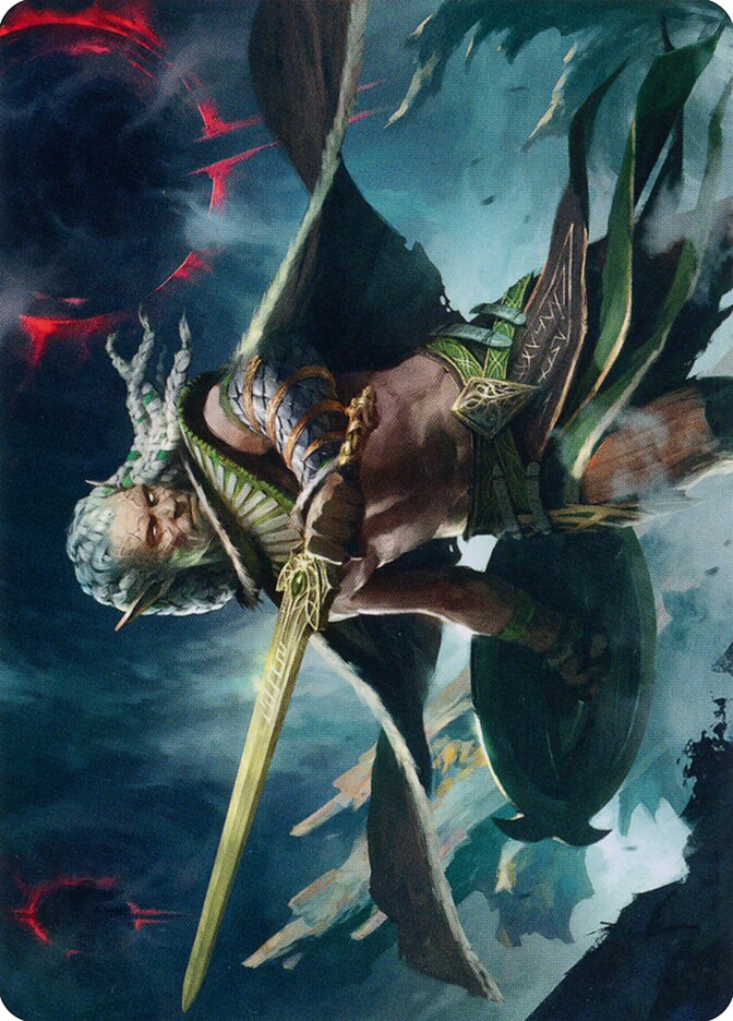 Serpent-Blade Assailant // Serpent-Blade Assailant, March of the Machine Art Series · 0040