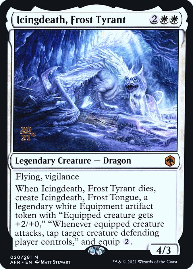 Icingdeath, Frost Tyrant, Adventures in the Forgotten Realms Promos · 020/281