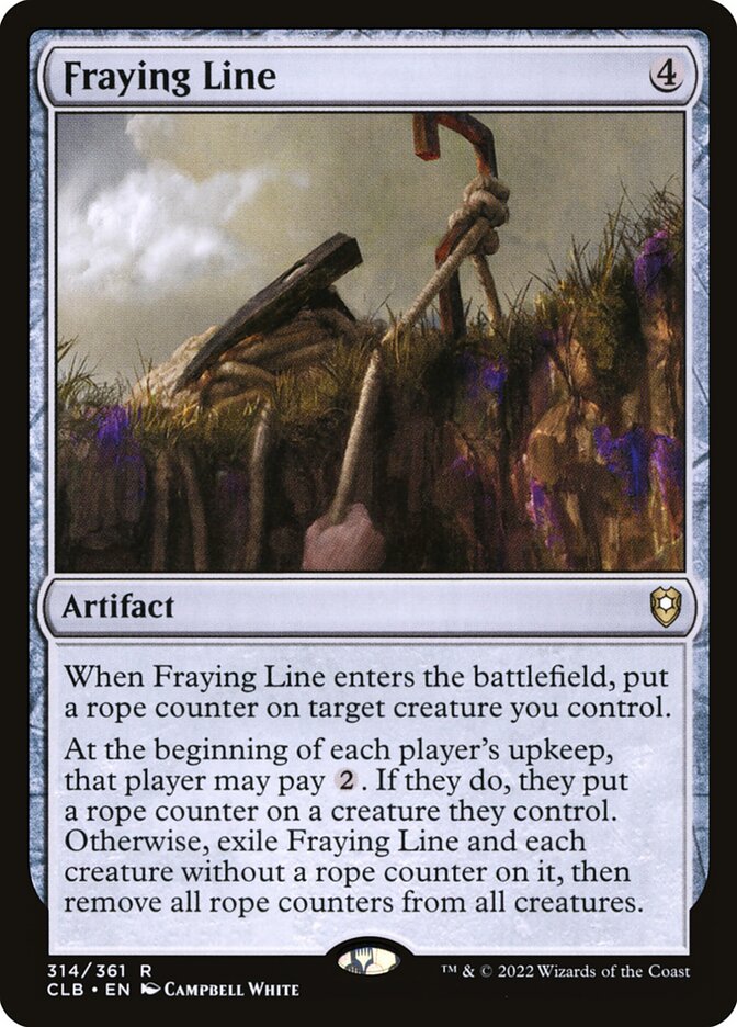 Fraying Line, Commander Legends: Battle for Baldur's Gate · 314/361