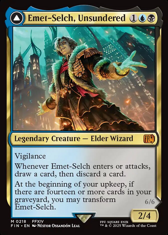 Emet-Selch, Unsundered // Hades, Sorcerer of Eld, Final Fantasy · 0218