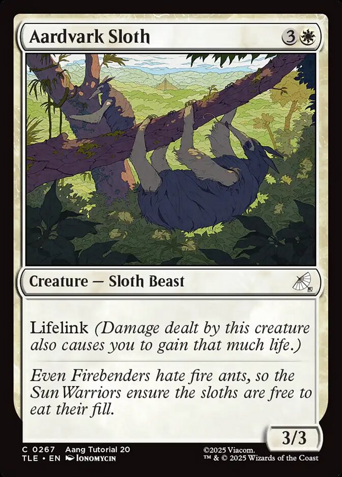 Aardvark Sloth, Avatar: The Last Airbender Eternal · 0267