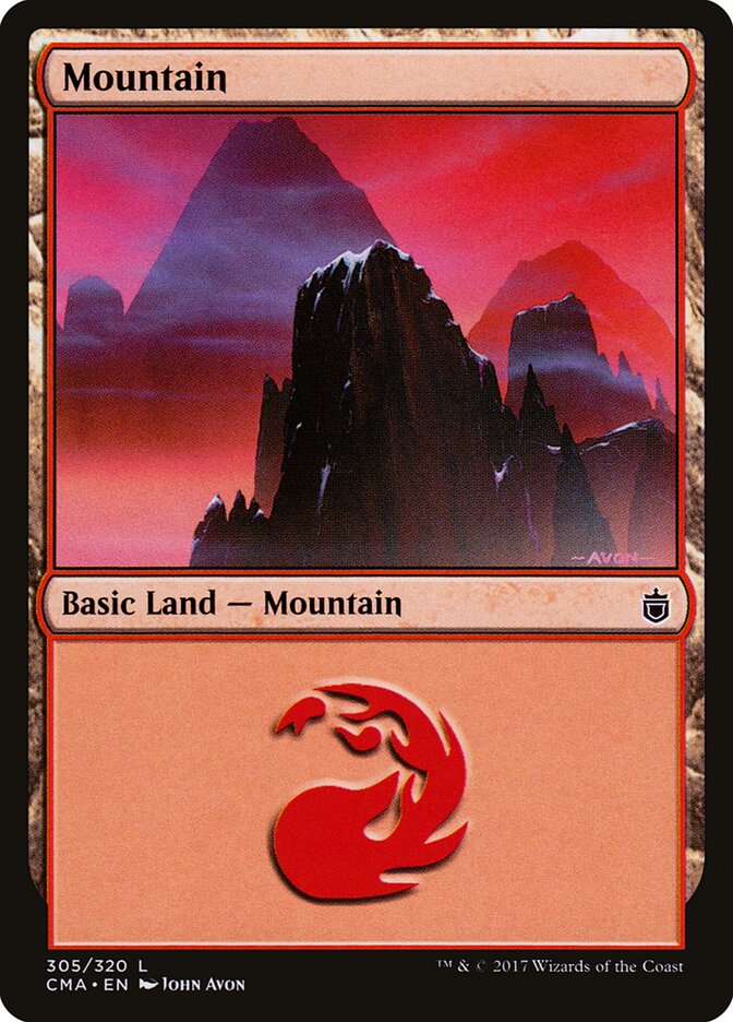 Mountain, Commander Anthology · 305/320