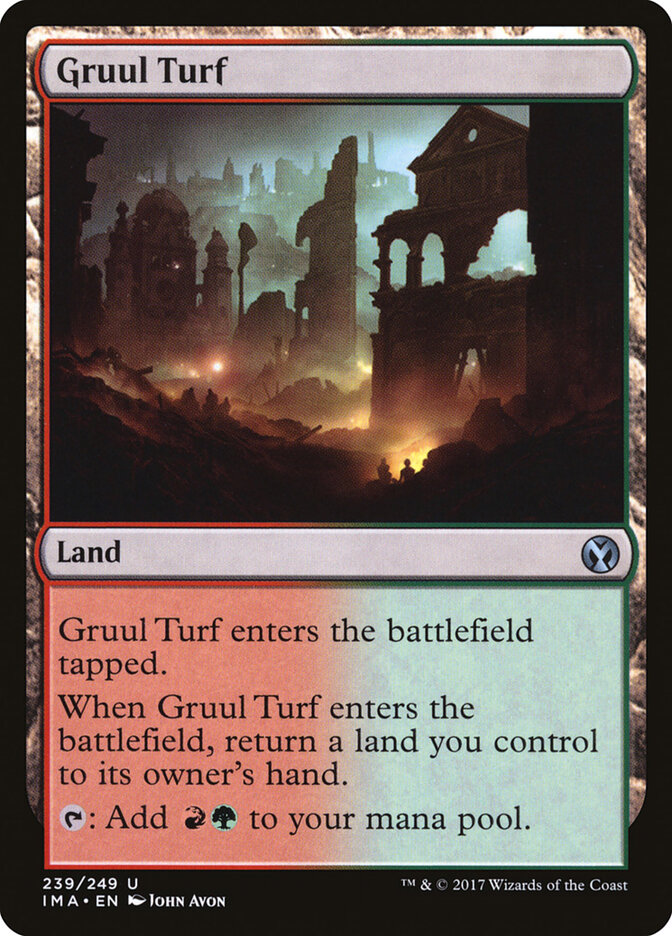 Gruul Turf, Iconic Masters · 239/249