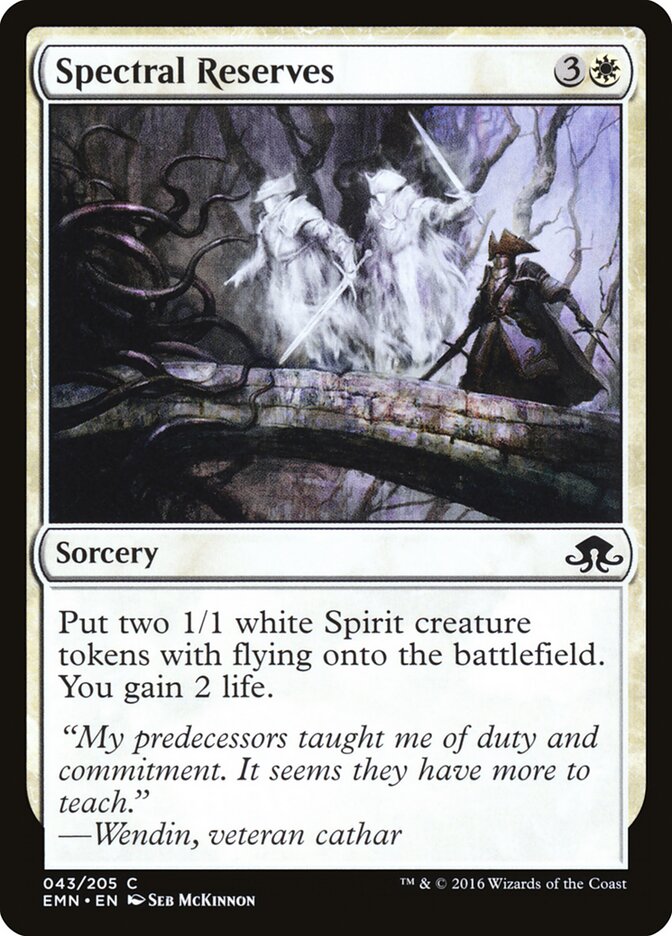Spectral Reserves, Eldritch Moon · 043/205