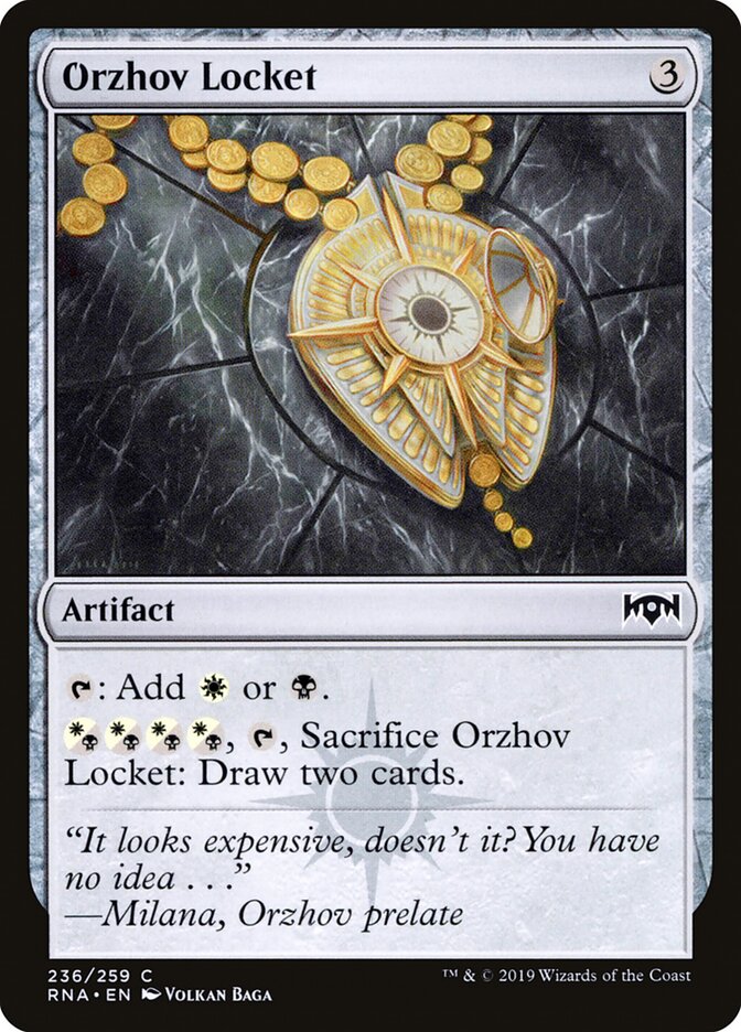 Orzhov Locket, Ravnica Allegiance · 236/259