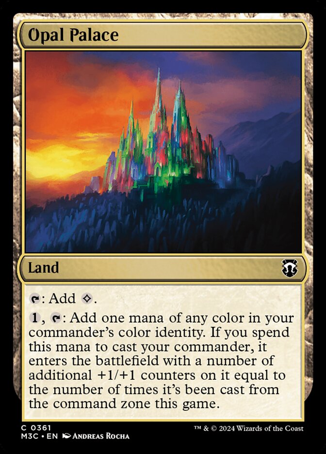 Opal Palace, Modern Horizons 3 Commander · 0361