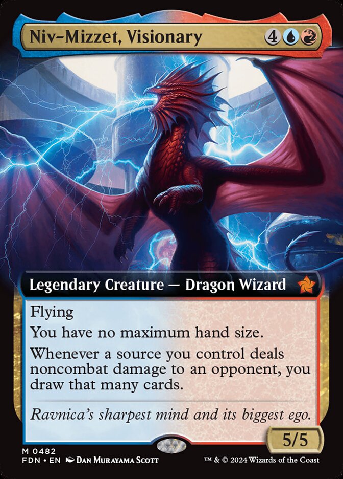 Niv-Mizzet, Visionary, Foundations · 0482