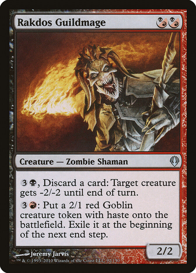 Rakdos Guildmage, Archenemy · 92/150