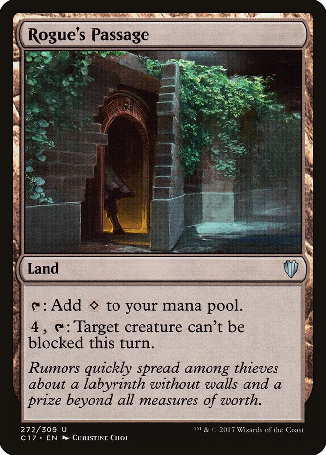 Rogue's Passage, Commander 2017 · 272/309