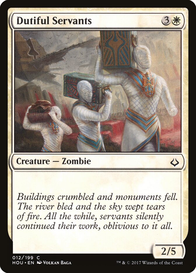 Dutiful Servants, Hour of Devastation · 012/199