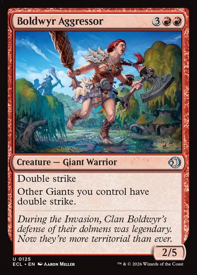 Boldwyr Aggressor, Lorwyn Eclipsed · 0125