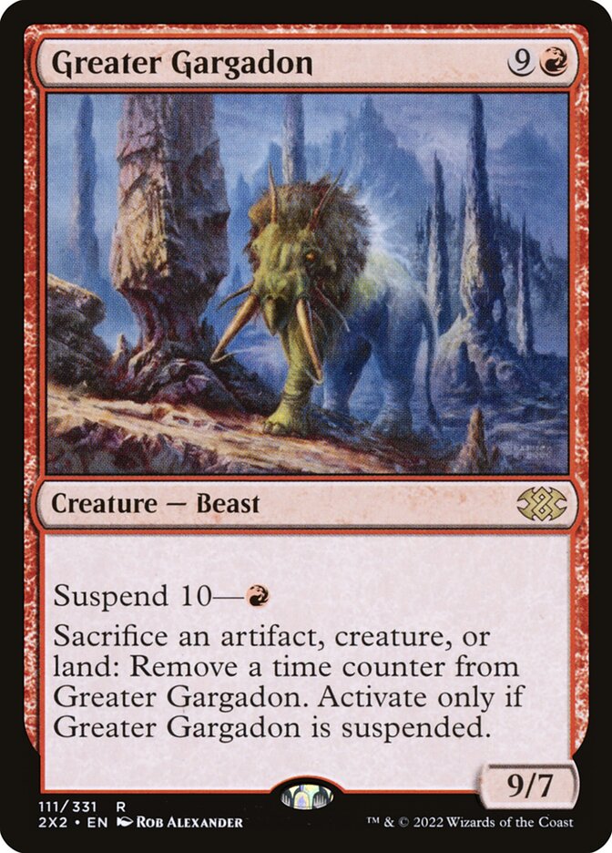 Greater Gargadon, Double Masters 2022 · 111/331