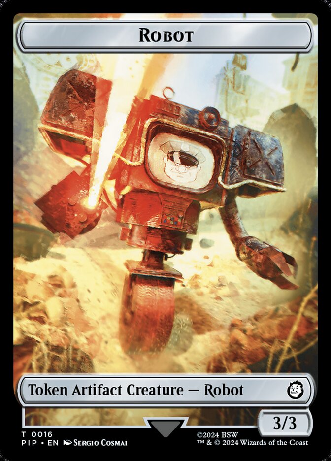 Robot, Fallout Tokens · 0016
