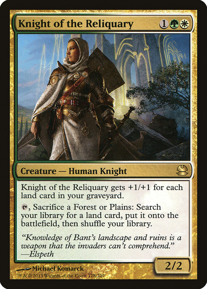 Knight of the Reliquary, Modern Masters · 178/229