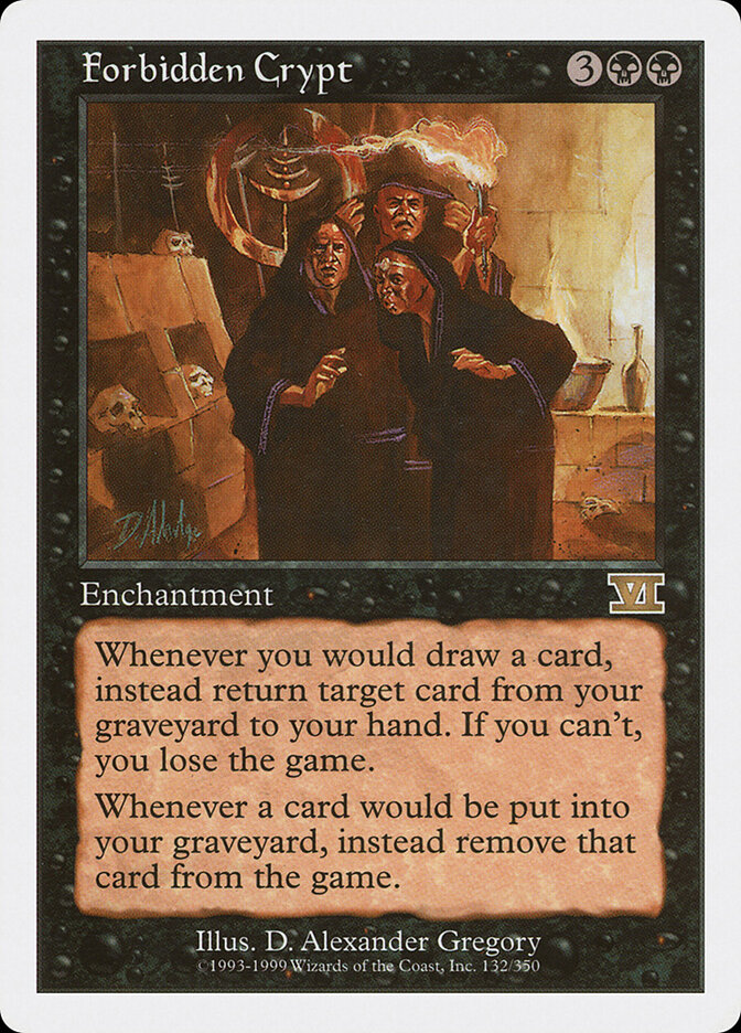Forbidden Crypt, Classic Sixth Edition · 132/350