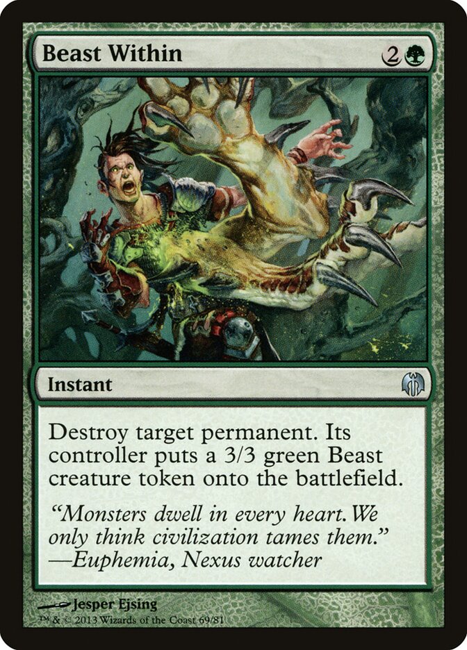 Beast Within, Duel Decks: Heroes vs. Monsters · 69/81