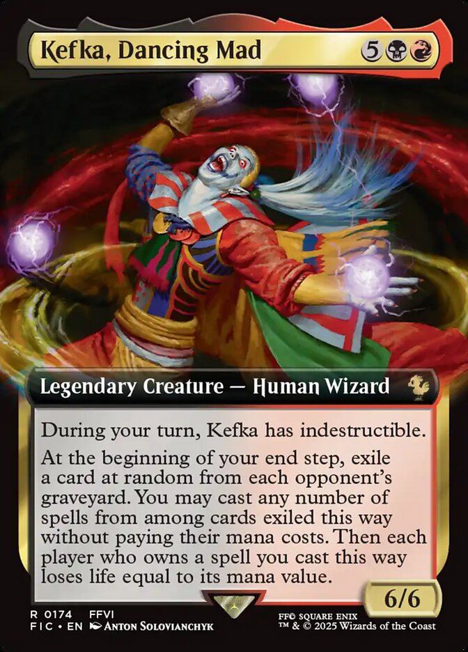 Kefka, Dancing Mad, Final Fantasy Commander · 0174