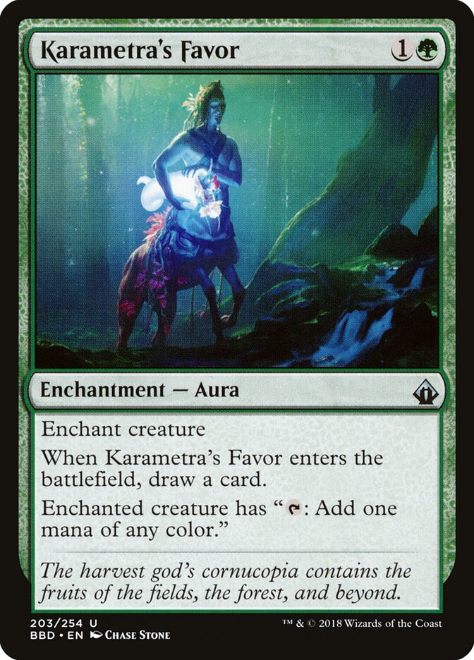 Karametra's Favor, Battlebond · 203/254