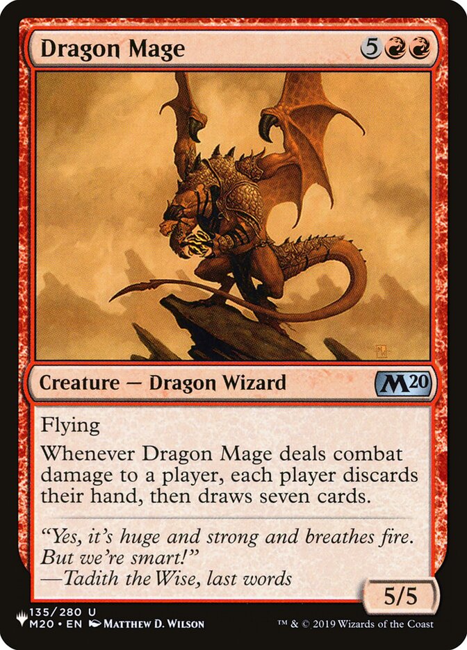 Dragon Mage, The List · m20-135