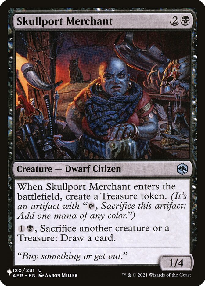 Skullport Merchant, The List · afr-120